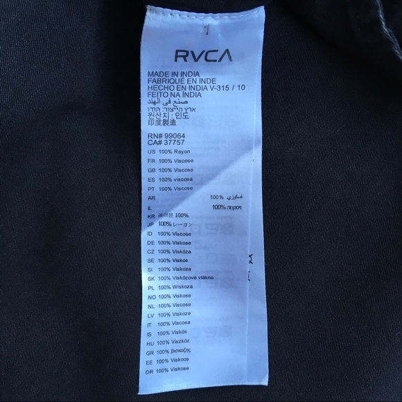 RVCA - Cropped Pull-Up Pants w/ Cuffs - Picture 7 of 8